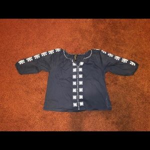 Girls half sleeve shirt